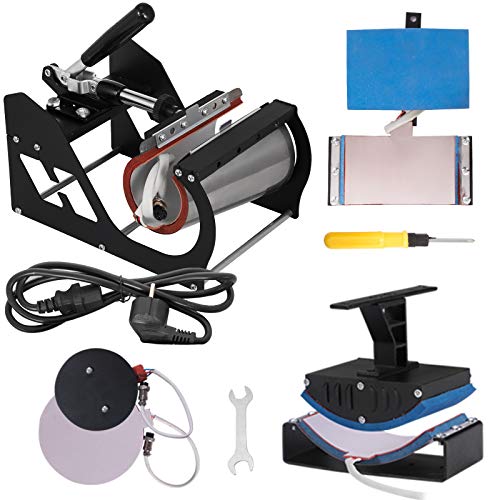 Mophorn Heat Press Machine 12x15 inch 5in1 T-Shirt Heat Press and Vinyl Cutter 53 inch Plotter Machine 1350mm Paper Feed Vinyl Cutter Plotter