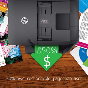 HP OfficeJet Pro 6968 All-in-One Wireless Printer, HP Instant Ink or Amazon Dash replenishment ready (T0F28A)