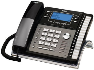 RCA 25425RE1 1-Handset 4-Line Landline Telephone - Silver
