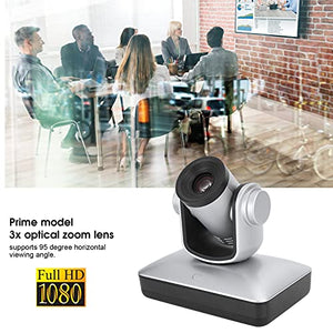 Tgoon Conference Camera, 90° Pitch Rotation USB Webcam for Video Conferencing