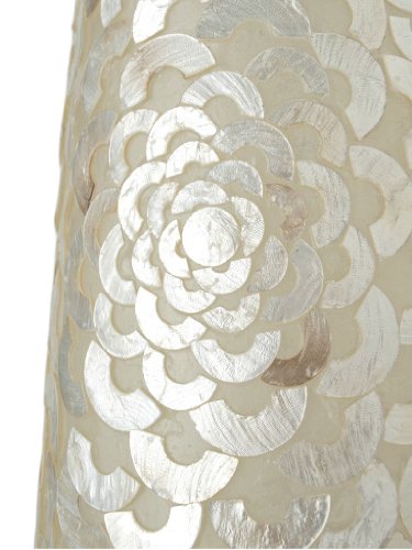 KOUBOO Capiz Seashell Flower Floor Lamp, Medium