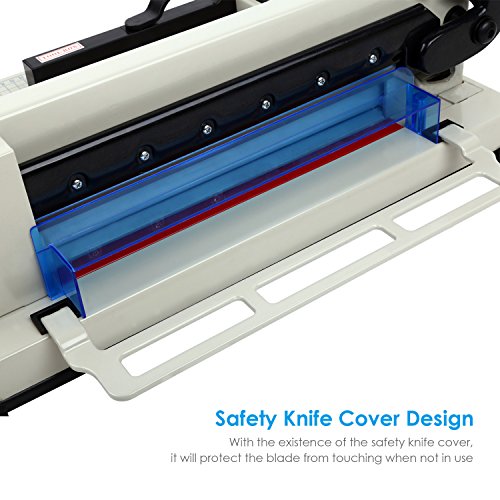 Amzdeal Paper Cutter Guillotine Paper Cutter Trimmer Professional Heavy Duty Commercial Paper Cutter A4 Paper Cutting Machine