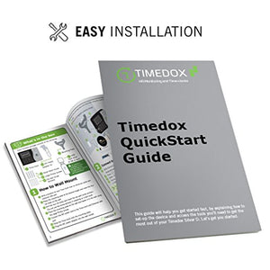 Timedox Tandem Pro WiFi/LAN Biometric Time Clock | Starting at $29 | Login from Anywhere, Anytime Real-Time Cloud Attendance Solution