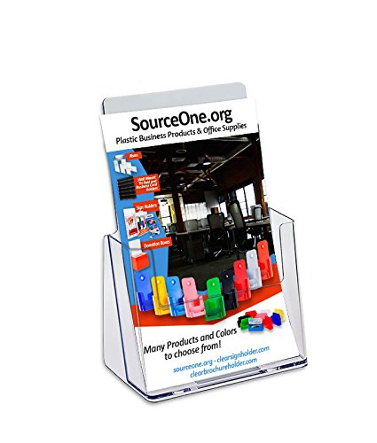 6 inch wide brochure holder, 48 pack