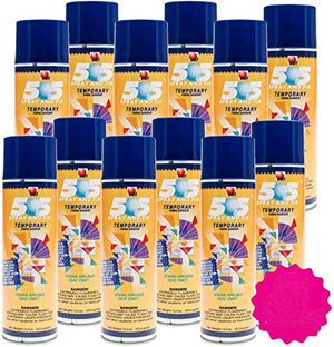 Odif USA 505 Spray & Fix Temporary Fabric Adhesive 12/Pk-12.4oz, 12 Pack