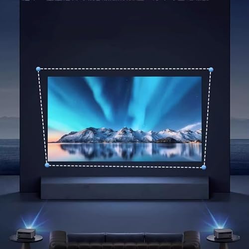 BAILAI Intelligent Voice Projector 1080P Mobile Screen Home Theater Office