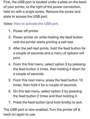 EPSON TM-T88V Thermal Receipt Printer (USB/Serial/PS180 Power Supply) (Renewed)