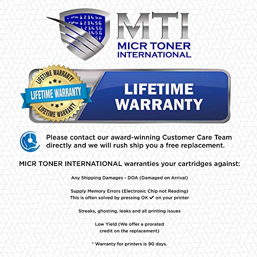 MICR Toner International Laser M15w Check Printer Bundle with Compatible HP CF248A 48A MICR Toner Cartridge (2 Items)