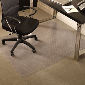 ES Robbins Extra High Pile Carpet ChairMat 72"x72" Square Straight Edge