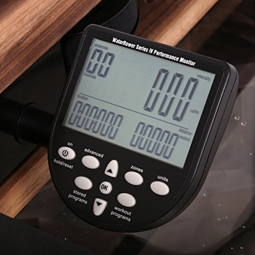 WaterRower Classic Rowing Machine in Black Walnut with S4 Monitor