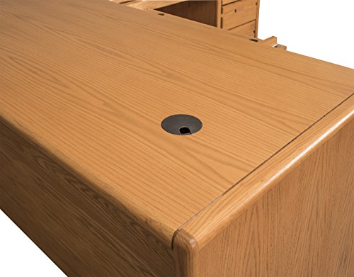 Martin Furniture Contemporary Right L-Shaped Desk & Return Combo