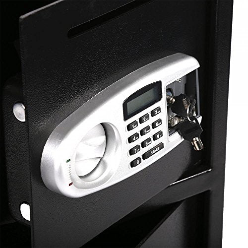 FDW Double Door Cash Office Security Lock Digital Safe Depository Drop Box