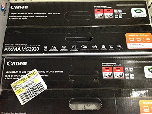 Canon PIXMA MG2920 Wireless Inkjet All-in-One Printer/Copier/Scanner