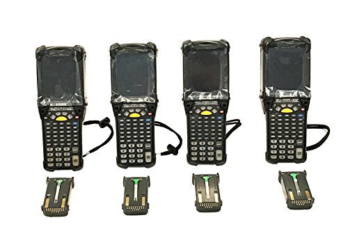 LOT of 4 Motorola MC9090-GF0HBEGA2WR 1D Laser CE 5.0 Barcode Scanner & Warranty
