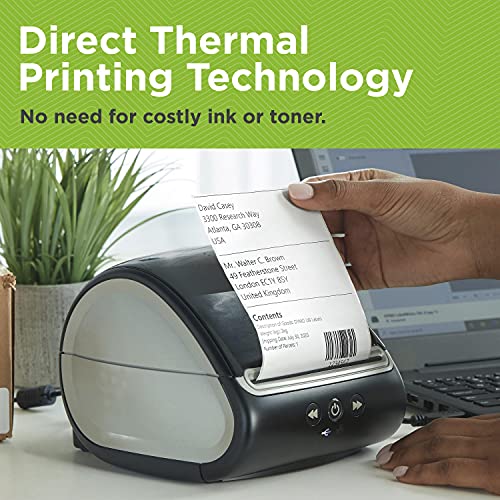 DYMO LabelWriter 5XL Label Printer, Automatic Label Recognition, Prints Extra-Wide Shipping Labels (UPS, FedEx, USPS) from Amazon, eBay, Etsy, Poshmark, and More, Perfect for eCommerce Sellers