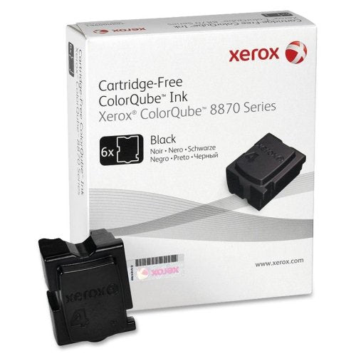 Xerox, 6 Black Solid Inks For Colorqube 8870Dn "Product Category: Supplies & Accessories/Printer Consumables"