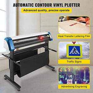 VEVOR 53 Inch Vinyl Cutter Plotter Machine with Signmaster Software