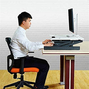 WYKDL Ergonomic Standing Desk Converter - Black