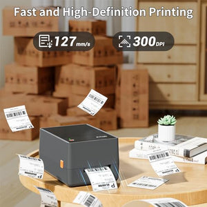 Itari T310 Thermal Transfer Printer - 300 DPI Inkless Industrial Printer