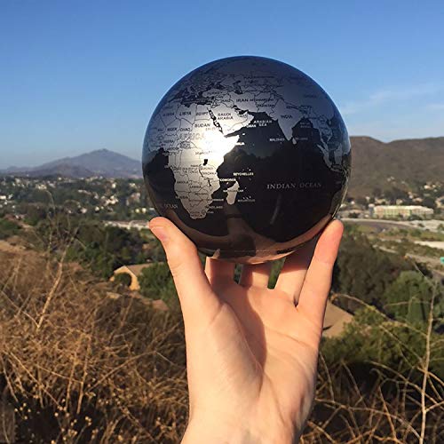 Black and Silver MOVA Globe 4.5"