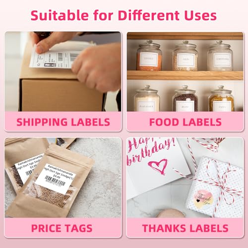 Omezizy WiFi Shipping Label Printer 4x6, 300DPI Wireless for Small Business