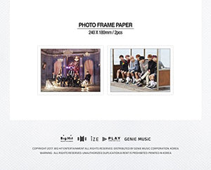 BTS Bangtan Boys - BTS Wings Concept Book+Photo Frame Paper+Lenticular+Extra Photocards Set