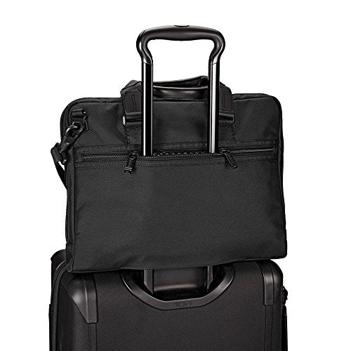 TUMI - Alpha Bravo Aviano Laptop Slim Brief Briefcase - 15 Inch Computer Bag for Men and Women - Black