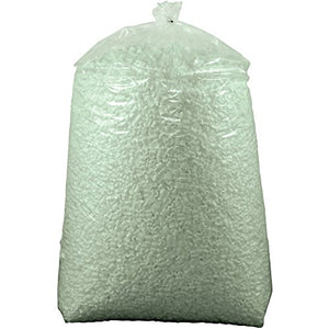 Aviditi Recycled Polystyrene Loose Fill Packing Peanut, 20 cu. ft, Green (20NUTS)