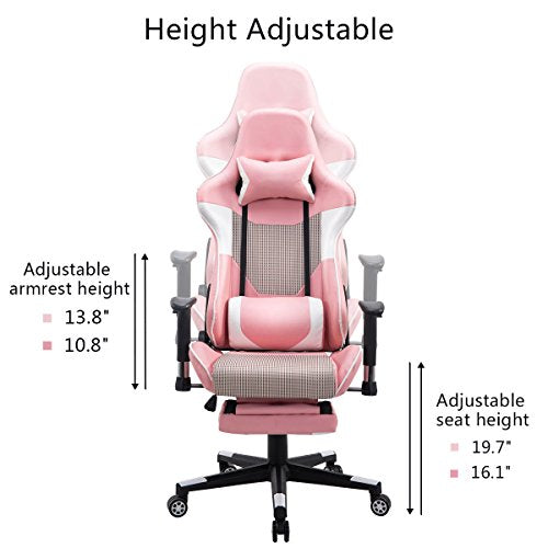COLIBROX--Ergonomic Gaming Chair High Back Racing Office Chair w/Lumbar Support & Footrest. top gamer ergonomic gaming chair assembly. homall gaming chair website. top gamer chair amazon.
