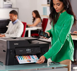 Brother MFC-J6530DW All-in-One Color Inkjet Printer, Wireless Connectivity, Automatic Duplex Printing, Amazon Dash Replenishment Enabled