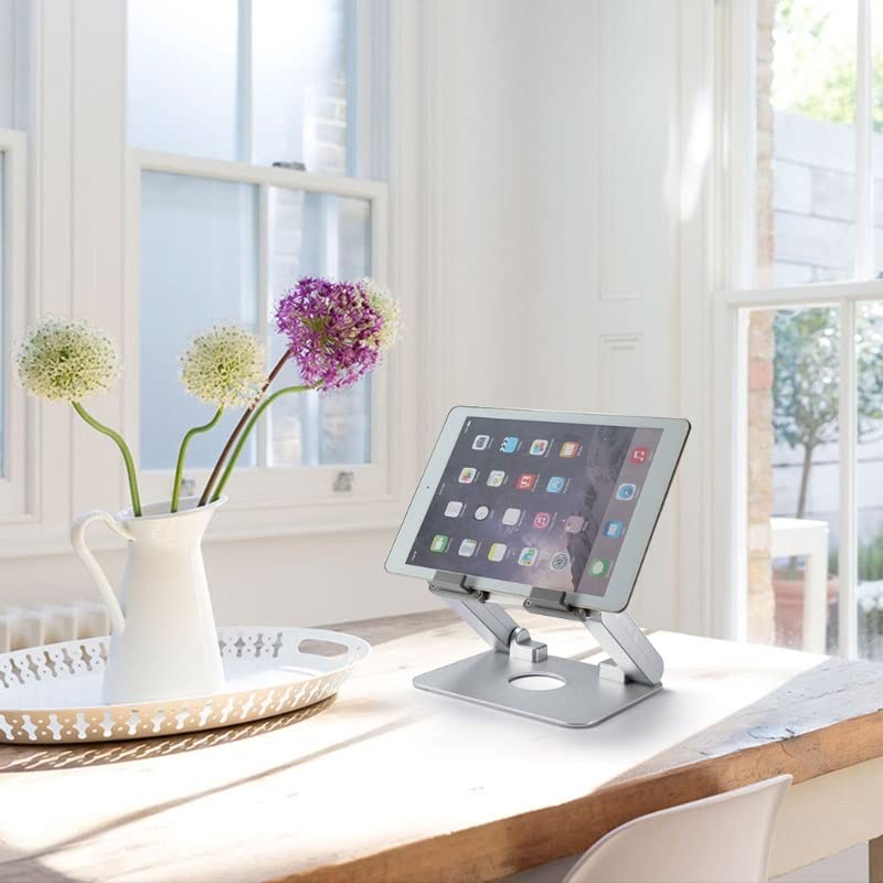ZYSXJMY Foldable Laptop Holder with Cooling Fan Aluminium Alloy Tablets Stand Bracket for Notebook Computer Tablet