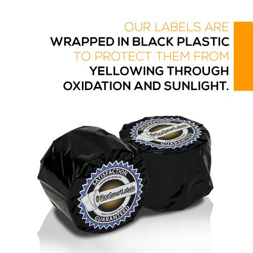 OfficeSmartLabels - 2-1/8" x 2-3/4" Veterinary Diskette Media Labels, Compatible with 30258 (100 Rolls - 400 Labels Per Roll)