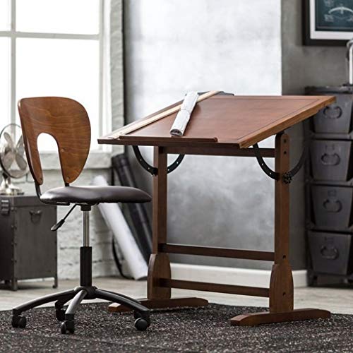 JDkilp Artist Table,with Adjustable Height for Art Design Drawing Writing Painting Crafting Drafting Work and Study (Size : 100cm)