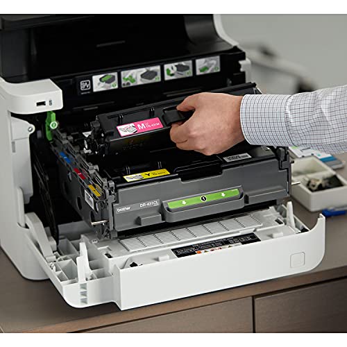 Brother MFC-L8610CDWB All-in-One Color Wireless Laser Printer for Home Office - Print Copy Scan Fax - 3.7" Touchscreen, 33 ppm, 600 x 2400 dpi, Duplex Printing, 50-Sheet ADF - Tillsiy Printer Cable