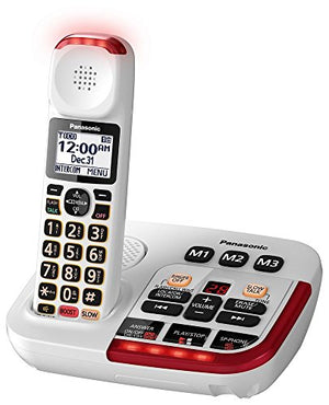 Panasonic KX-TGM420W Amplified Cordless Phone (4 Handsets)