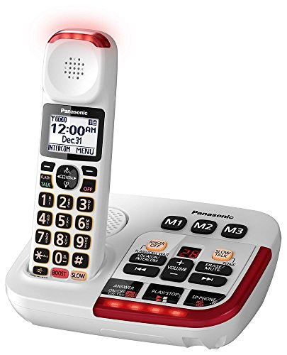 Panasonic KX-TGM420W Amplified Cordless Phone (4 Handsets)