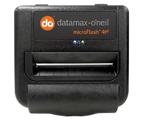 Datamax-O'Neil 200360-100 microFlash 4t Portable Direct Thermal Printer 203 dpi 4 Inch Print Width 25 Inches per Second MF4TE and Bluetooth