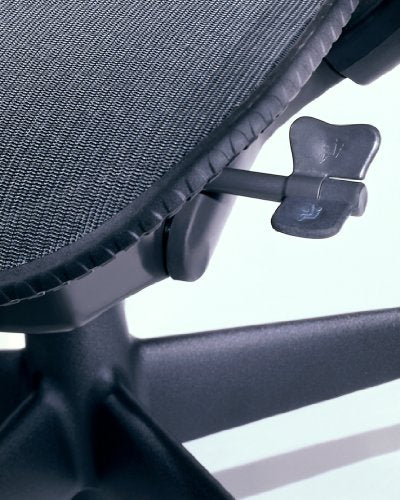 Mirra Chair by Herman Miller: Fully Featured w/Forward Tilt - Adjustable Arms - FlexFront Seat - Tilt Limiter - Lumbar Support - Hard Floor Casters - Graphite Frame/Graphite Seat