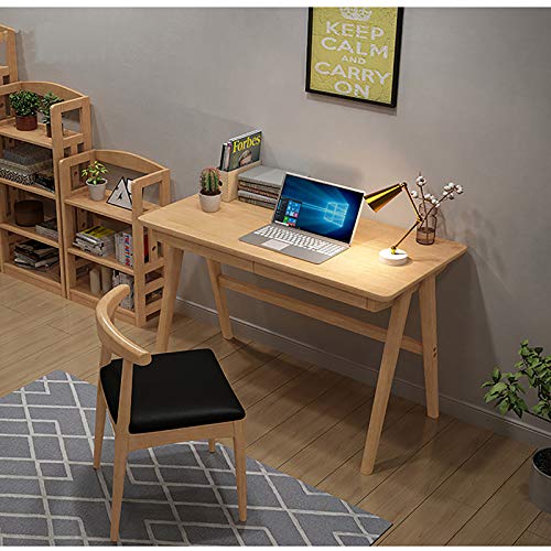 CIKO Computer Desk with Shelves PC Laptop Desk Workstation Study Table Home Office Work Table
