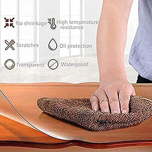 HOBBOY Clear Hard-Floor Chair Mat Protector - Heavy Duty Transparent Plastic - Multiple Sizes