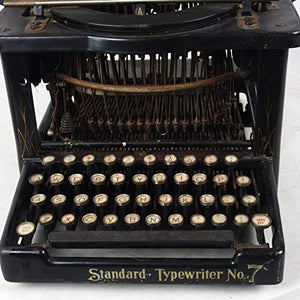 Amdsoc Mechanical English Typewriter with 10 Ribbon - Collectible
