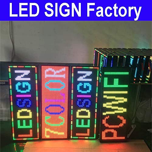 NEW SMD LED SIGN 39" X 14" BRIGHT LED SCROLLING MESSAGE DISPLAY / PROGRAMMABLE BUSINESS ADVERTISING TOOLS