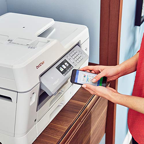 Brother Inkjet Printer, MFCJ6945DW, INKvestment Color Inkjet All-in-One Printer with Wireless, Duplex Printing and Up to 1-Year of Ink in-Box, Amazon Dash Replenishment Enabled