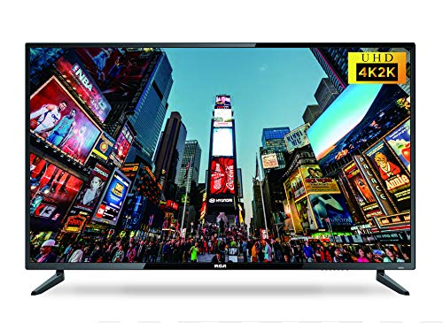 TV Large Screen RCA 55" Class 4K Ultra HD (2160P) LED TV RTU 5540 T.V Television Movie High Definition Watch Movies Shows