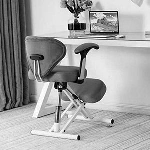 inBEKEA Orthopedic Liftable Ergonomic Seat - Black, Adjustable Angle (43*(56~62)*92cm)