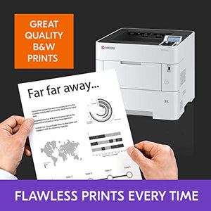 KYOCERA ECOSYS PA5000x Monochrome Laser Printer, 52 ppm, 600 x 600 dpi, 600 Sheet Tray