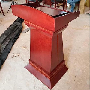 SMuCkS Solid Wood Lectern Podium for Conference Room and Events (Color: #2)
