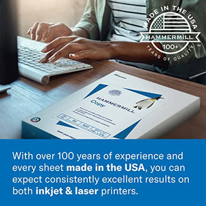 Hammermill Printer Paper, Premium Color 32 lb Copy Paper, 11 x 17 - 4 Ream (2,000 Sheets) - 100 Bright, Made in the USA, 102660C