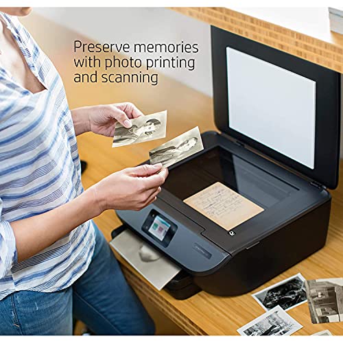 HP Envy Photo 7155 All in One Photo Printer with Wireless Printing, Scan, Copy, Fax, HP Instant Ink Ready, Compatible with Alexa (K7G93A) Bundle w/DGE USB Cable + Small Business Productivity Software