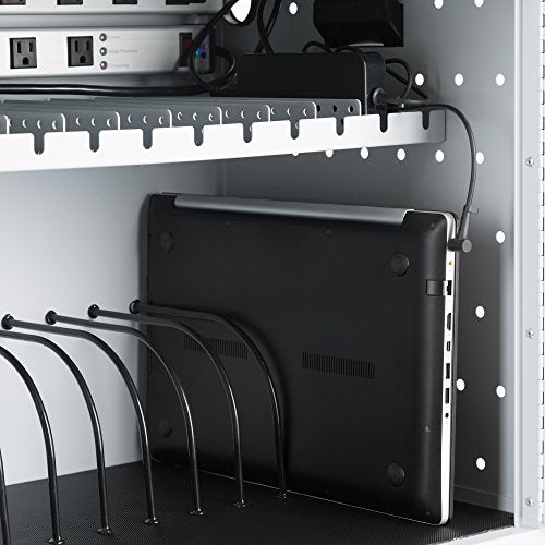 Shapes Series 12-Bay Wall-Mount Chromebook,Laptop and Tablet Charging Cabinet